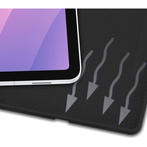 Etui z klapką Bizon Case Tab Lizard do Samsung Samsung Galaxy Tab S11 czarne Etui z klapką Bizon Case Tab Lizard do Samsung Samsung Galaxy Tab S11 czarne