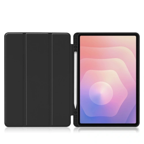 Etui z klapką Bizon Case Tab Lizard do Samsung Samsung Galaxy Tab S11 czarne Etui z klapką Bizon Case Tab Lizard do Samsung Samsung Galaxy Tab S11 czarne