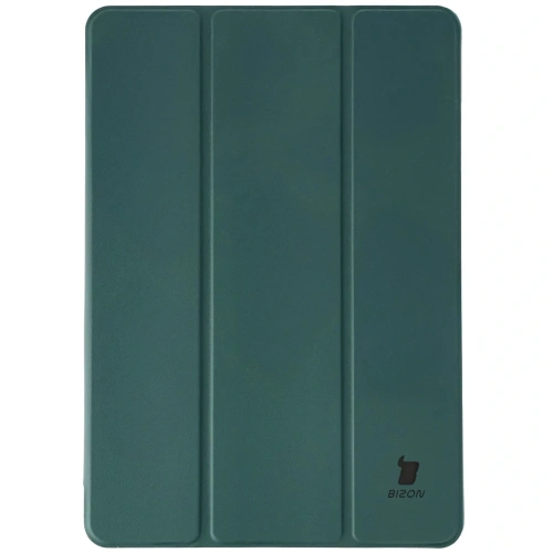 Etui z klapką Bizon Case Tab Lizard do Samsung Samsung Galaxy Tab S11 ciemnozielone