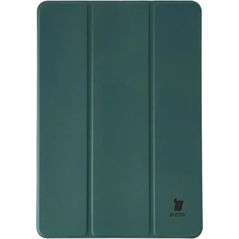 Etui z klapką Bizon Case Tab Lizard do Samsung Samsung Galaxy Tab S11 ciemnozielone