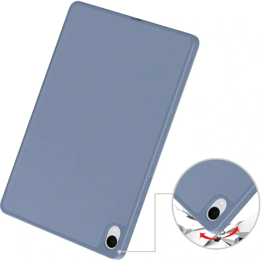 Etui z klapką Bizon Case Tab Lizard do Samsung Samsung Galaxy Tab S11 lawendowe