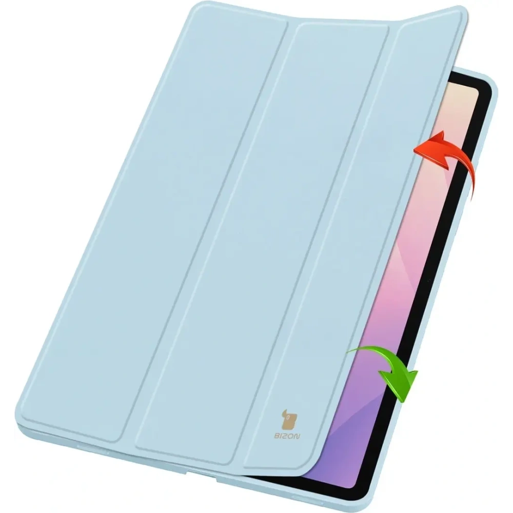 Etui z klapką Bizon Case Tab Lizard do Samsung Samsung Galaxy Tab S11 błękitne