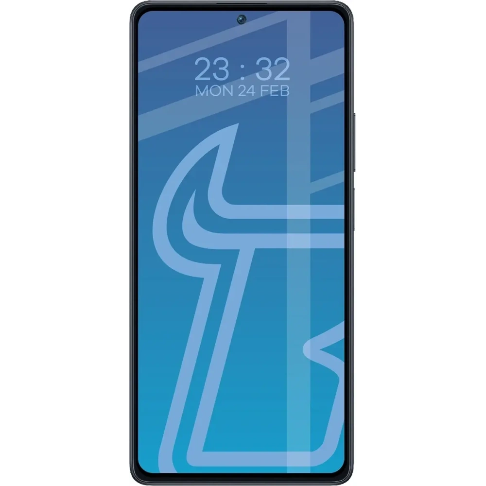 Szkło hartowane Bizon Glass Edge Duo do Xiaomi POCO F5 czarna ramka [2 PACK]