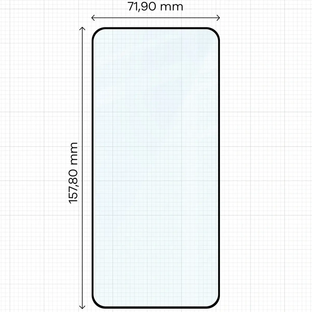 Szkło hartowane Bizon Glass Edge Duo do Xiaomi 12T / 12T Pro czarna ramka [2 PACK]
