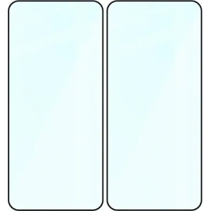 Szkło hartowane Bizon Glass Edge Duo do Xiaomi 13 czarna ramka [2 PACK]