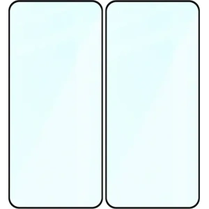 Szkło hartowane Bizon Glass Edge Duo do Xiaomi 15 czarna ramka [2 PACK]