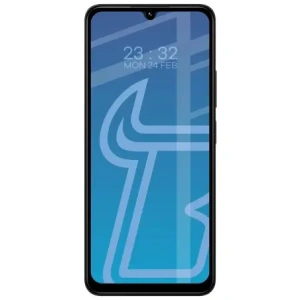 Szkło hartowane Bizon Glass Edge Duo do Xiaomi Redmi 14C 4G / POCO C75 czarna ramka [2 PACK]
