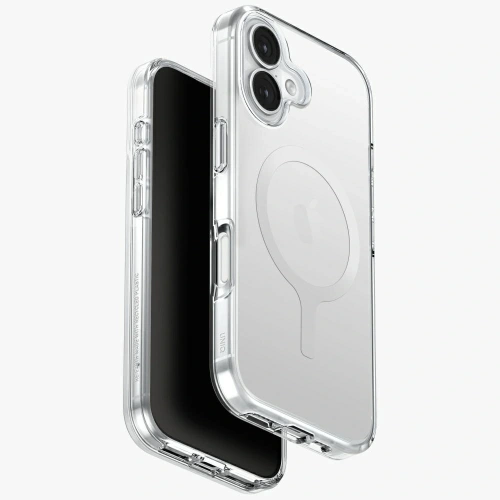Etui UNIQ Clario do Apple iPhone 17 Magclick Charging przezroczysty