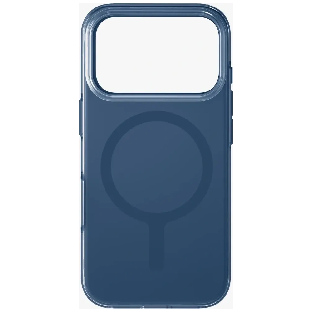 Etui UNIQ Clario do Apple iPhone 17 Pro Magclick Charging niebieski