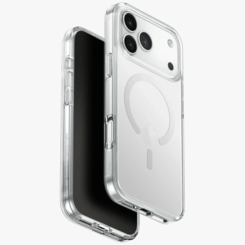 Etui UNIQ Clario do Apple iPhone 17 Pro Max Magclick Charging przezroczysty