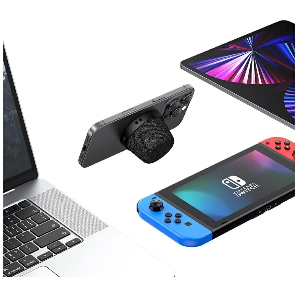 Głośnik magnetyczny USAMS YX016 MagSafe Bluetooth 5.3 czarny