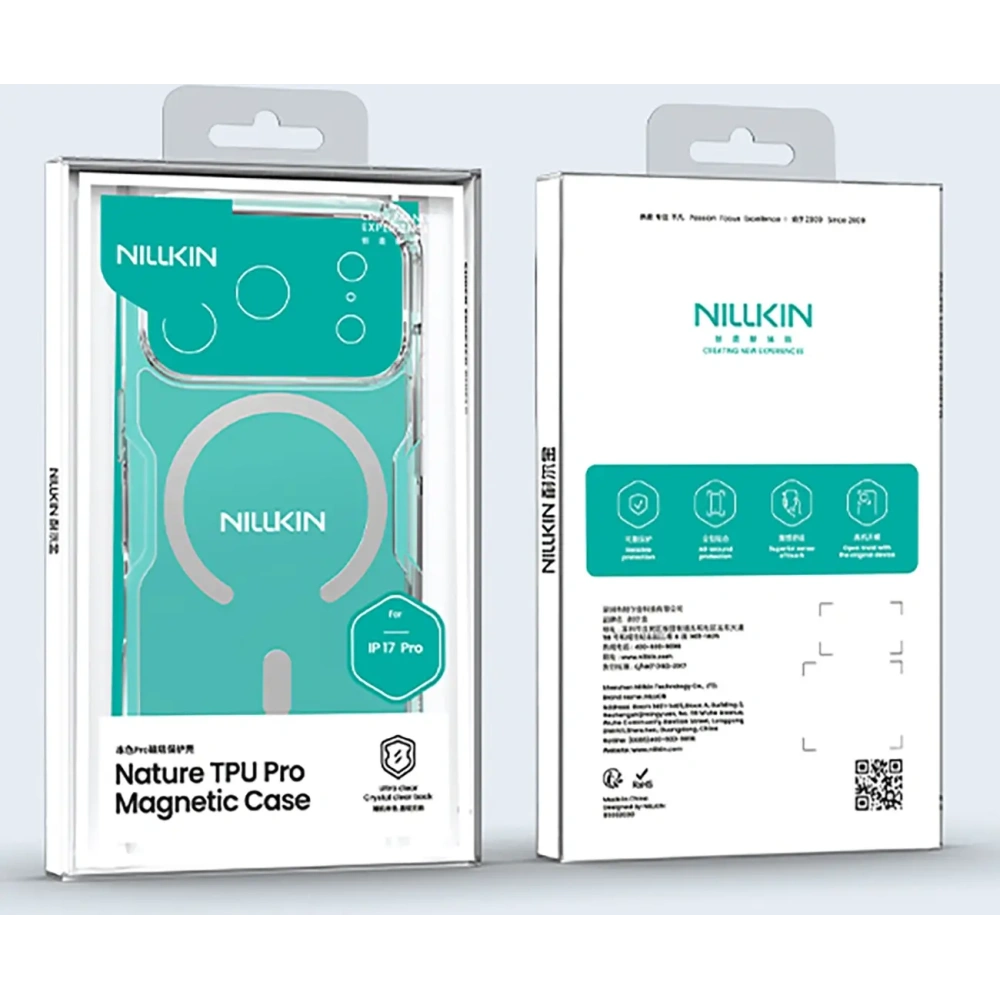 Etui Nillkin Nature TPU Pro Magnetic MagSafe do Apple iPhone 17 Pro White