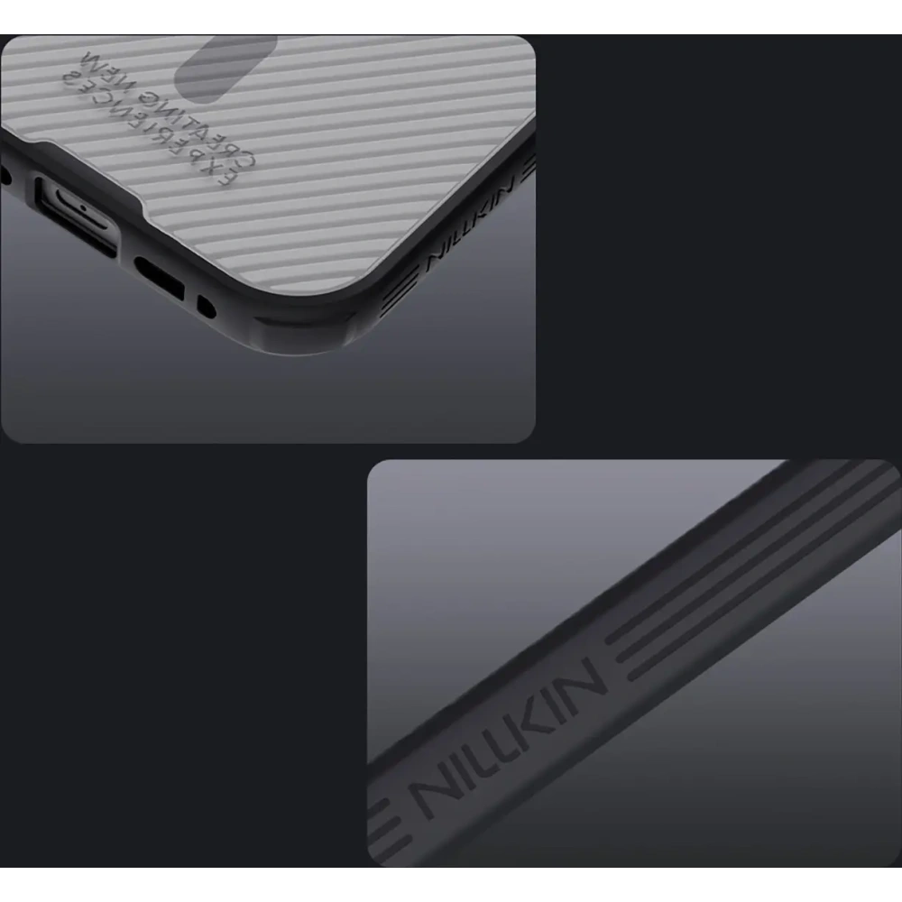 Etui Nillkin CamShield Pro Magnetic Case do Apple iPhone 17 półprzezroczyste czarne