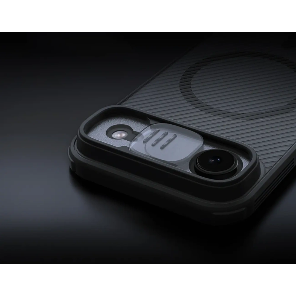 Etui Nillkin CamShield Pro Magnetic Case do Apple iPhone Air półprzezroczyste czarne
