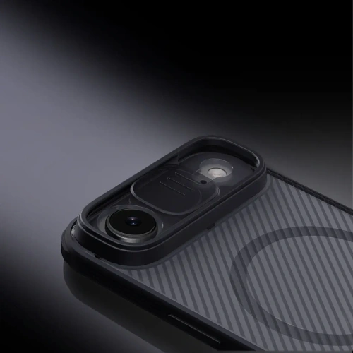 Etui Nillkin CamShield Pro Magnetic Case do Apple iPhone Air półprzezroczyste czarne