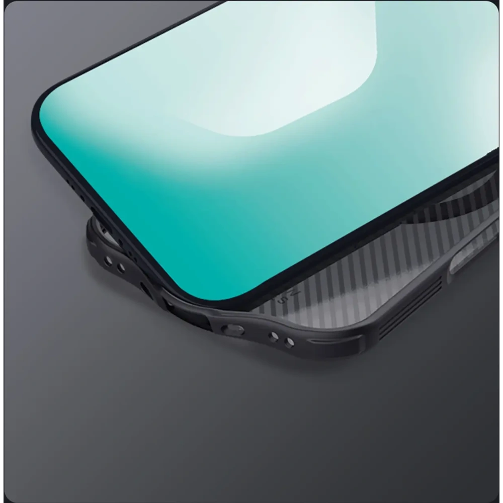 Etui Nillkin CamShield Pro Magnetic Case do Apple iPhone Air półprzezroczyste czarne