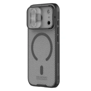 Etui Nillkin CamShield Pro Magnetic Case do Apple iPhone 17 Pro półprzezroczyste czarne