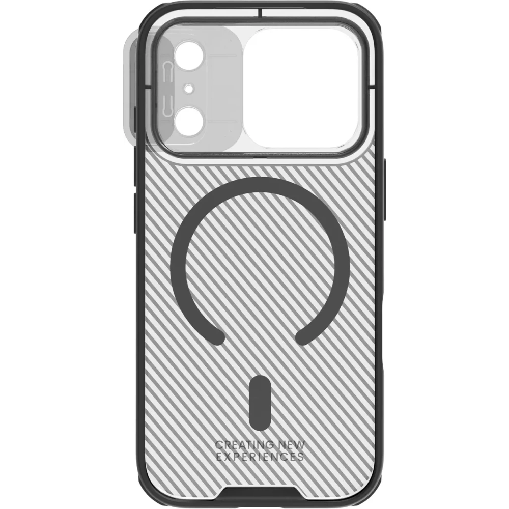 Etui Nillkin CamShield Pro Magnetic Case do Apple iPhone 17 Pro półprzezroczyste czarne