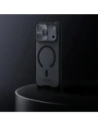 Etui Nillkin CamShield Pro Magnetic Case do Apple iPhone 17 Pro półprzezroczyste czarne