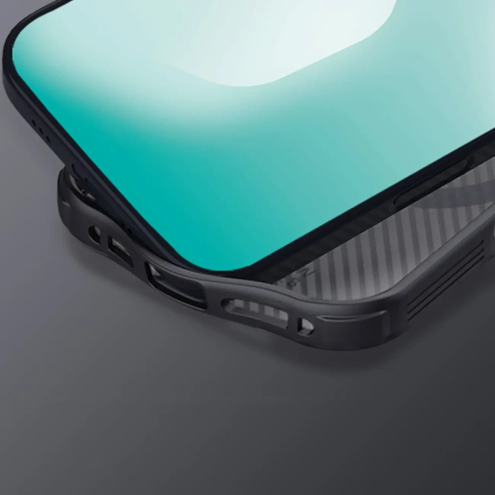 Etui Nillkin CamShield Pro Magnetic Case do Apple iPhone 17 Pro półprzezroczyste czarne