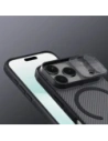 Etui Nillkin CamShield Pro Magnetic Case do Apple iPhone 17 Pro półprzezroczyste czarne
