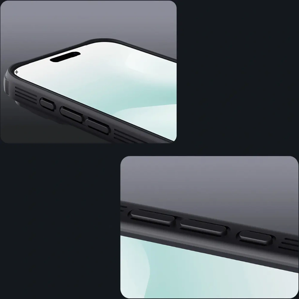 Etui Nillkin CamShield Pro Magnetic Case do Apple iPhone 17 Pro półprzezroczyste czarne