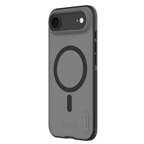 Etui Nillkin Super Frosted Shield Pro Magnetic MagSafe do Apple iPhone Air półprzezroczyste czarne