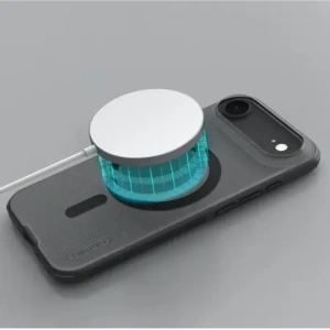 Etui Nillkin Super Frosted Shield Pro Magnetic MagSafe do Apple iPhone Air półprzezroczyste czarne