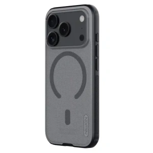 Etui Nillkin Super Frosted Shield Pro Magnetic MagSafe do Apple iPhone 17 Pro półprzezroczyste czarne