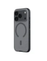 Etui Nillkin Super Frosted Shield Pro Magnetic MagSafe do Apple iPhone 17 Pro półprzezroczyste czarne