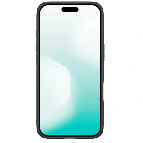 Etui Nillkin Super Frosted Shield Pro Magnetic MagSafe do Apple iPhone 17 Pro półprzezroczyste czarne