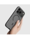 Etui Nillkin Super Frosted Shield Pro Magnetic MagSafe do Apple iPhone 17 Pro półprzezroczyste czarne