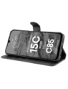 Etui z klapką Bizon Case Pocket do Xiaomi Redmi 15C 4G / 5G / Poco C85 czarne
