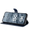 Etui z klapką Bizon Case Pocket do Xiaomi Redmi 15C 4G / 5G / Poco C85 granatowe