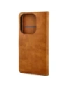 Etui z klapką Bizon Case Pocket do Xiaomi Redmi 15C 4G / 5G / Poco C85 brązowe