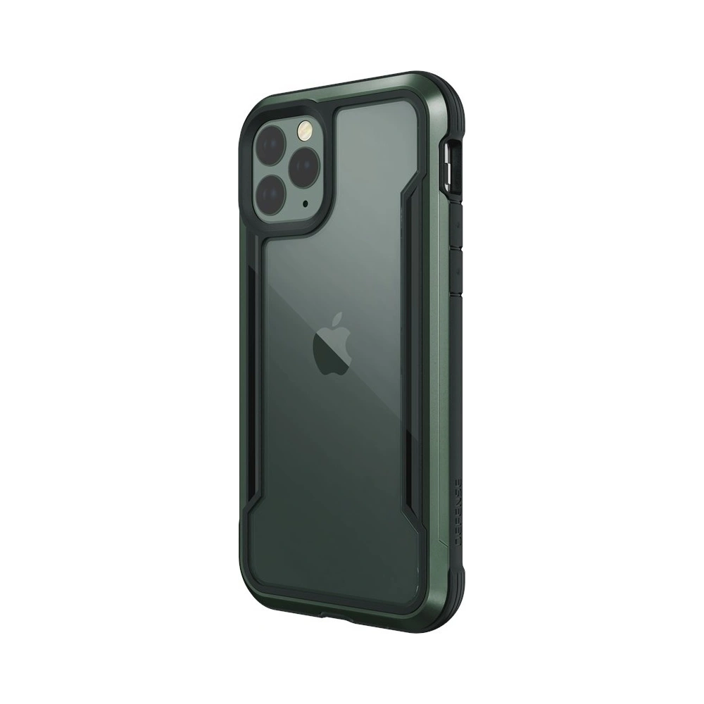 Etui aluminiowe X-Doria Defense Shield Apple iPhone 11 Pro Max (Drop test 3m) (Midnight Green)