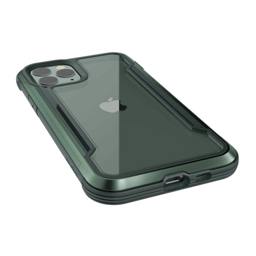 Kup Alumínium tok X-Doria Defense Shield Apple iPhone 11 Pro Max (Csepp teszt 3m) (Éjféli zöld) - XDR045GRN - {ean13} - Sklep Home Screen