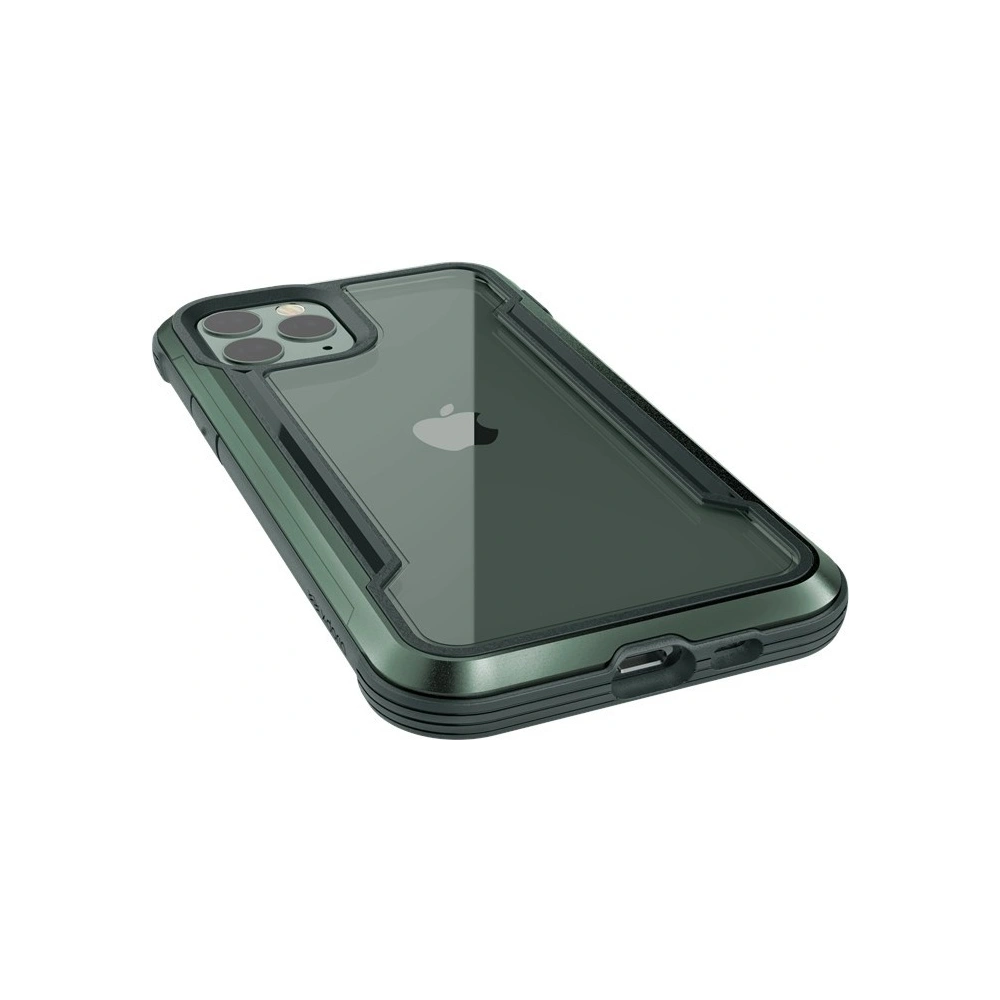 Etui aluminiowe X-Doria Defense Shield Apple iPhone 11 Pro Max (Drop test 3m) (Midnight Green)