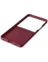 Pancerne etui Bizon Case Tur do Samsung Galaxy Z Flip7 burgundowe