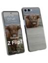 Pancerne etui Bizon Case Tur do Samsung Galaxy Z Flip7 szare