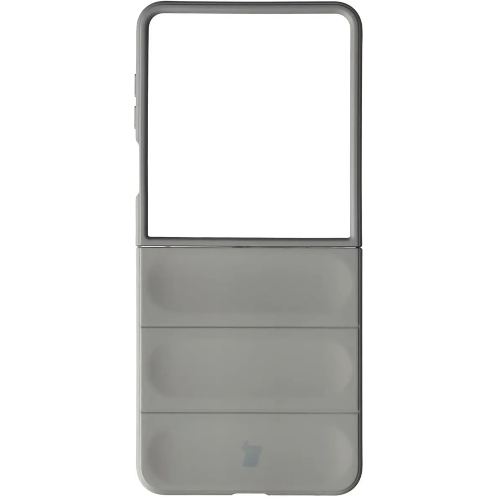 Pancerne etui Bizon Case Tur do Samsung Galaxy Z Flip7 szare