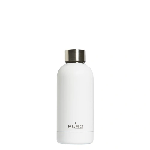 Kup Hőszigetelt rozsdamentes acél palack Puro Hot&Cold 350ml (Fényes Fehér) - PUR174WHT - {ean13} - Sklep Home Screen