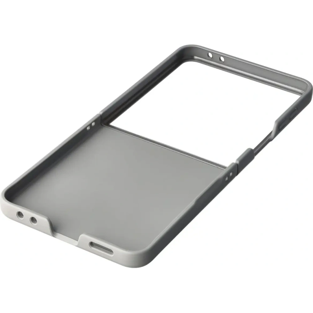 Pancerne etui Bizon Case Tur do Samsung Galaxy Z Flip7 szare