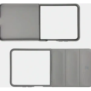 Pancerne etui Bizon Case Tur do Samsung Galaxy Z Flip7 szare