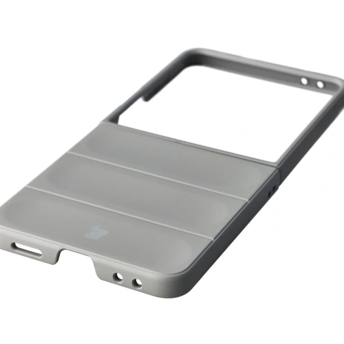 Pancerne etui Bizon Case Tur do Samsung Galaxy Z Flip7 szare