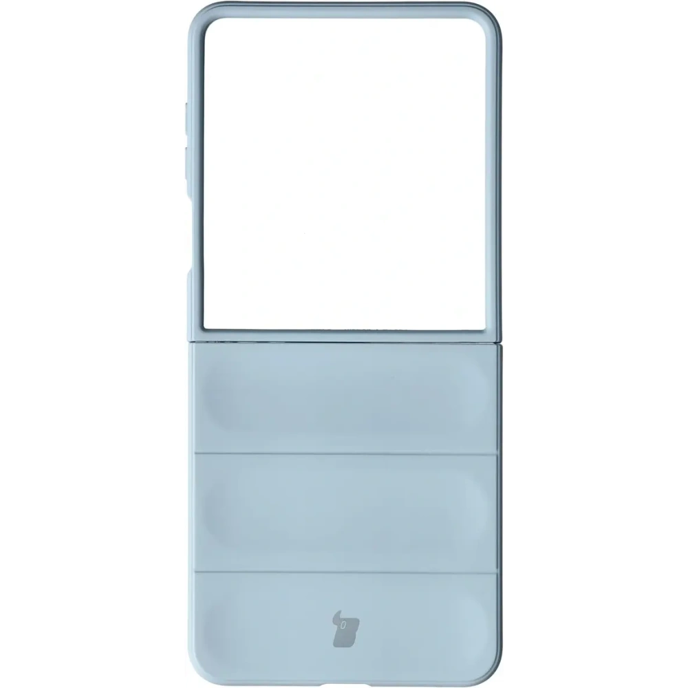 Pancerne etui Bizon Case Tur do Samsung Galaxy Z Flip7 błękitne