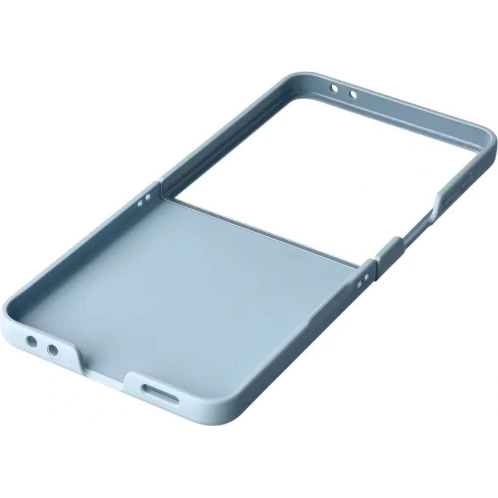 Pancerne etui Bizon Case Tur do Samsung Galaxy Z Flip7 błękitne