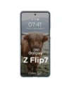 Pancerne etui Bizon Case Tur do Samsung Galaxy Z Flip7 błękitne