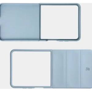 Pancerne etui Bizon Case Tur do Samsung Galaxy Z Flip7 błękitne