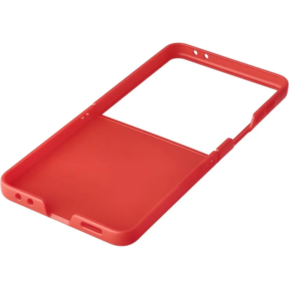 Pancerne etui Bizon Case Tur do Samsung Galaxy Z Flip7 czerwone